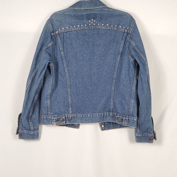 Vintage 80's Levi's Trucker Jacket III - Size 40 - Picture 9 of 16